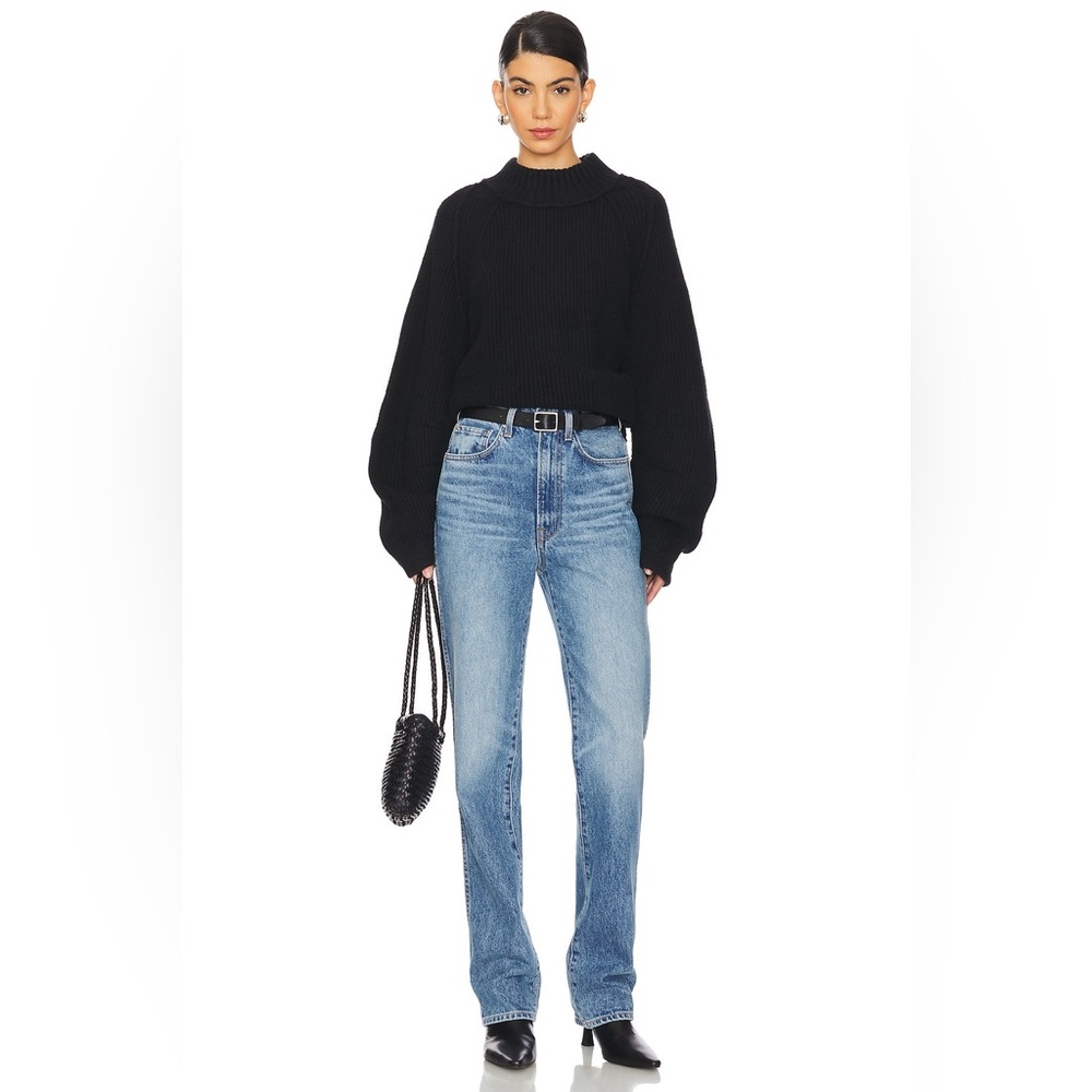 Free People Sunbeam Sweater Black